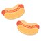 Big Dot of Happiness Hot Dog Small Cutouts, Summer Birthday BBQ Picnic Party Decor, Mini DIY Paper Cut-Outs - 24 Count